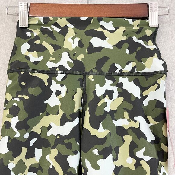Carbon38 Camouflage 7/8‎ Leggings Womens XXSmall Activewear Gym Yoga Athlesiure - Picture 4 of 8